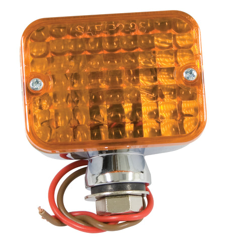 Empi Amber Mini Tail Light Assembly Dual Filament - Sold Each - 9335