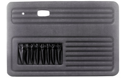 Empi 4 Piece Black Door Panels with Pocket for 65-77 VW Beetle Sedans 00-4854-0