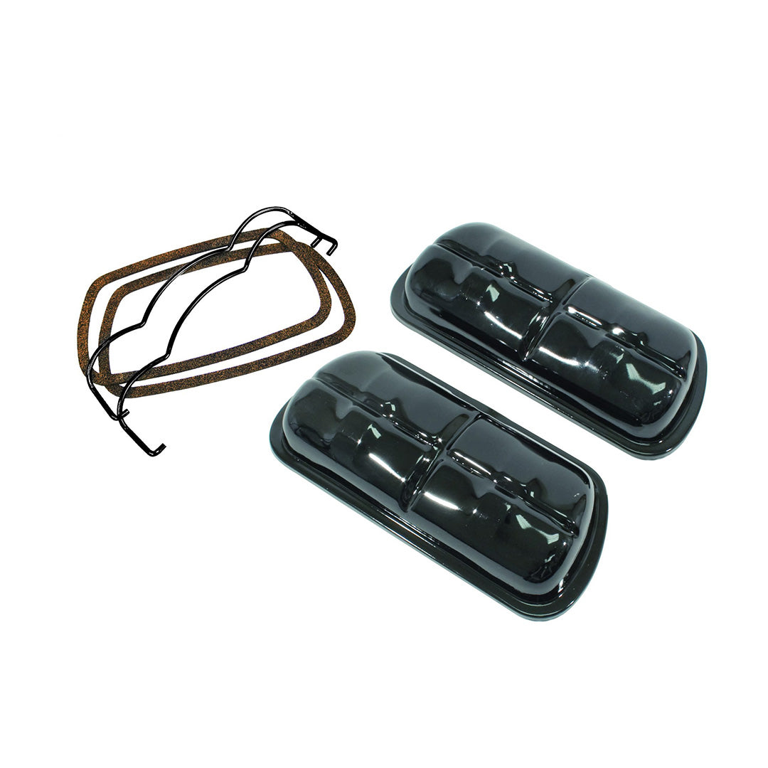 Empi Black Valve Covers Stock Style with Bales - for VW Type 1 - 98-91 ...