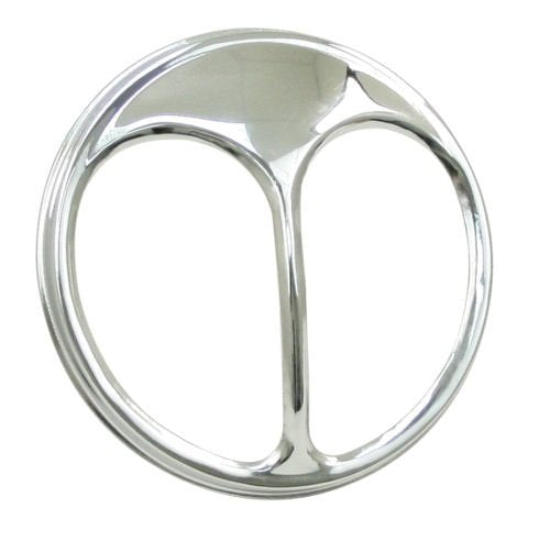 Empi Chrome Cat-Eyes Headlight Cover for 7 Inch Lights - Pair - 6457