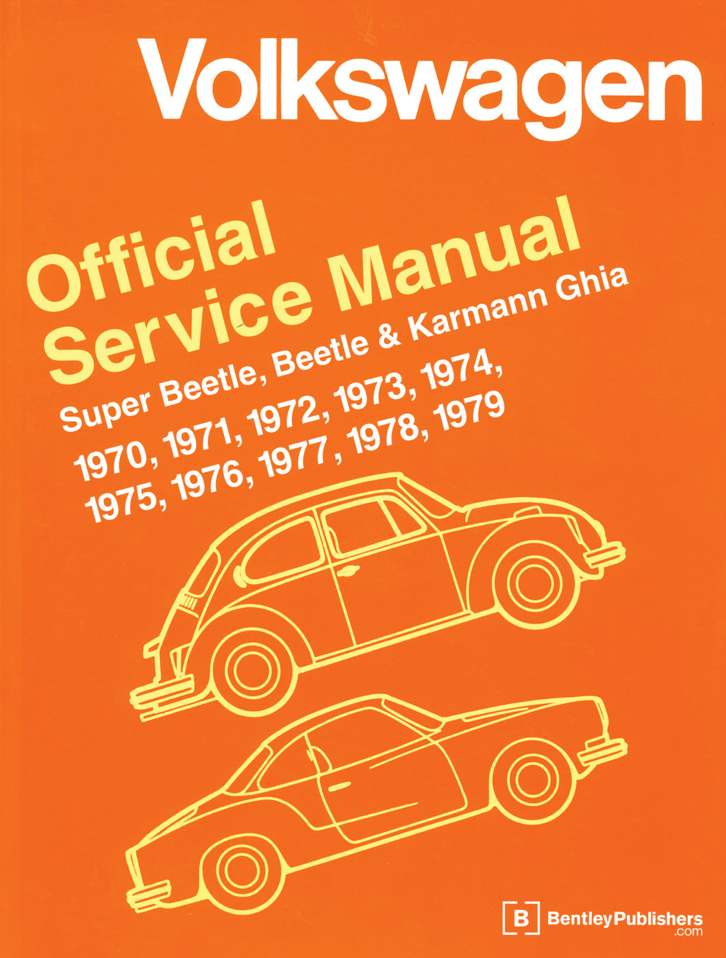VW Beetle Service Manual for 70-79 Beetle - 11-0800