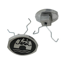 Load image into Gallery viewer, Billet Hub Cap Puller with Wolfsburg Logo Pair for Aircooled VW DC601333-WB
