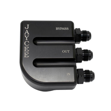 JayCee Black Oil Filter Mount Control System with Bypass - JC-2116-0