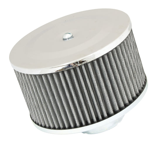 Empi 4 Inch Chrome Round Air Cleaner for 30/34 Pict Carburetor - 9045