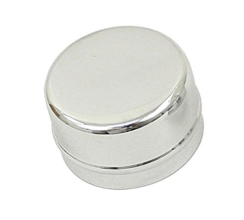 Empi Chrome Dust Caps for Spindle Mount Wheels Only - Pair - 9622