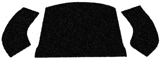 Empi Rear Well Cargo Carpet Kit for 1956-72 Beetle & SB Convertible 00-3997-0