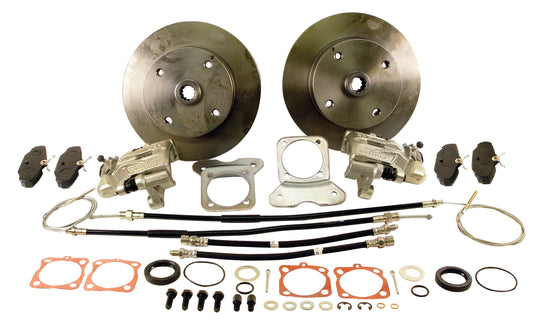 Empi 4x130 Rear Disc Brake Kit with E-Brake for IRS 73-79 VW Type 1 - 22-2871