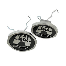 Load image into Gallery viewer, Billet Hub Cap Puller with Wolfsburg Logo Pair for Aircooled VW DC601333-WB
