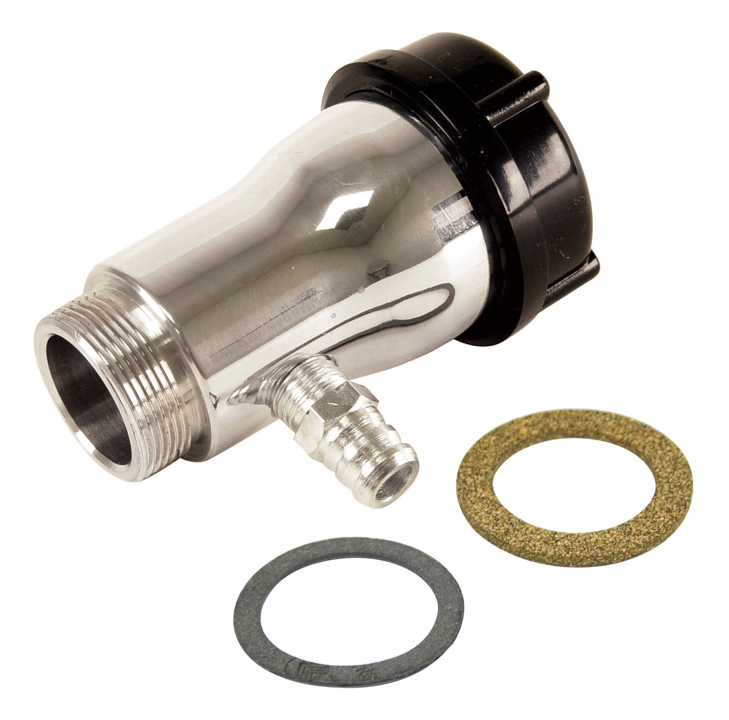 Empi Polished Vented Oil Filler with Screw On Cap for VW Type 1 - 8904