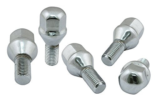 Empi 12mm Chrome Lug Bolts 60 Degree Seat 24mm Long - 5 Pack - 9711