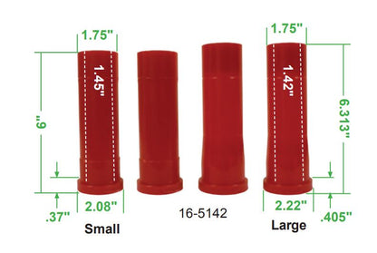 Empi Urethane Axle Beam Bushing Kit for Ball Joint VW Type 1 Beetle - 16-5142