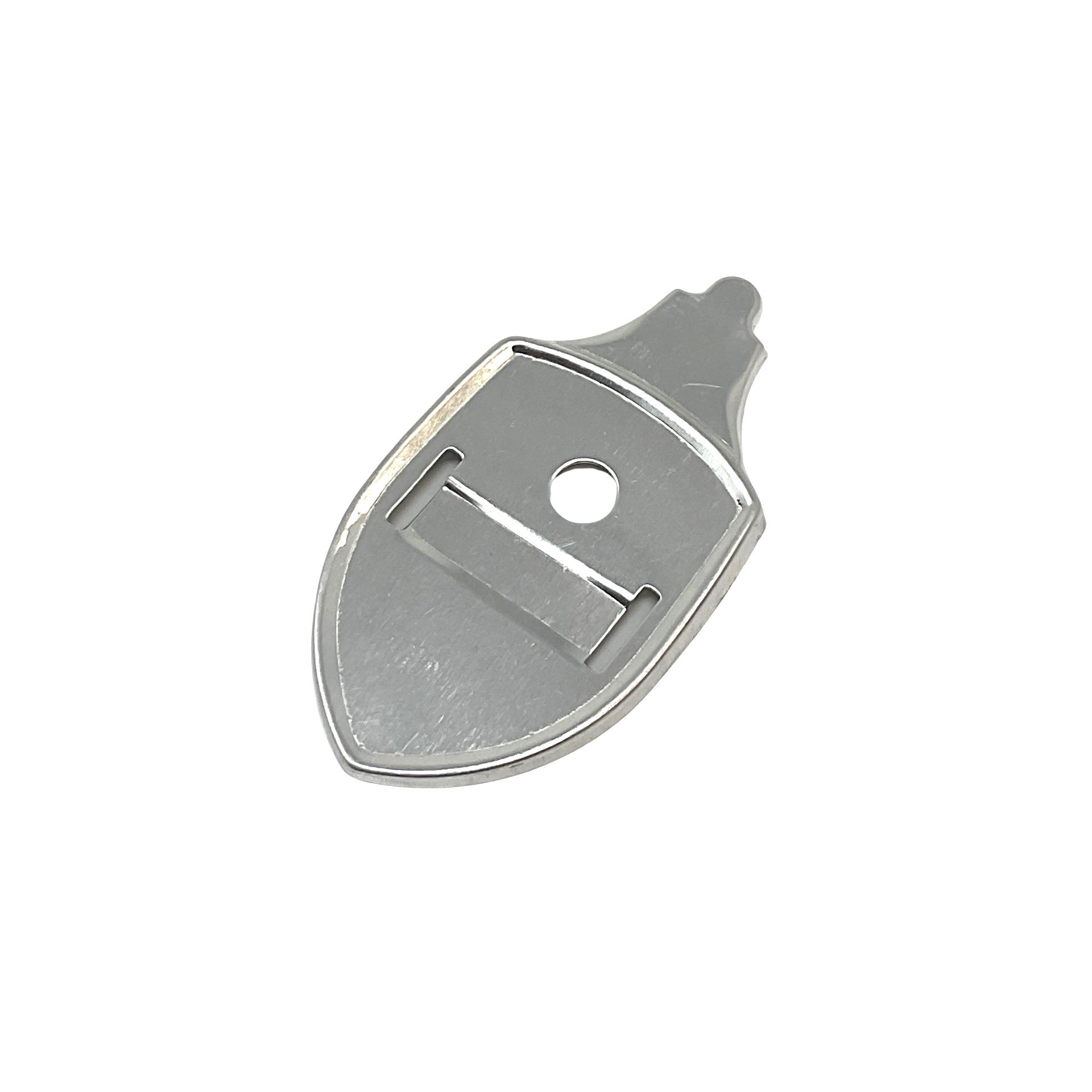 Wolfsburg Hood Molding Crest Base Plate for 1951-63 Beetle 113853631B