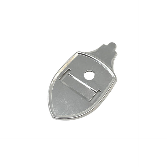 Wolfsburg Hood Molding Crest Base Plate for 1951-63 Beetle 113853631B
