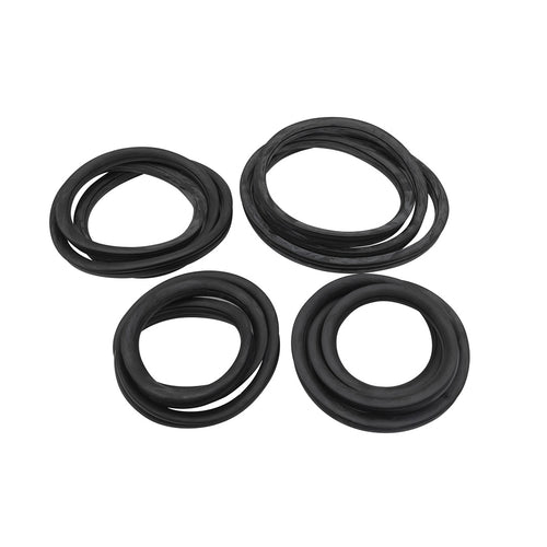 Empi 4pc Stock Window Seal Rubber Kit for 1958-64 Beetle - 98-4542-B
