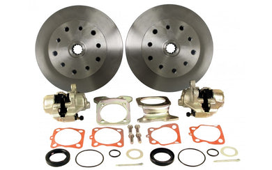 Chevy 5x4.75in and Porsche 5x130mm Rear Disc Brake Kit for 1968-79 Beetle Ghia