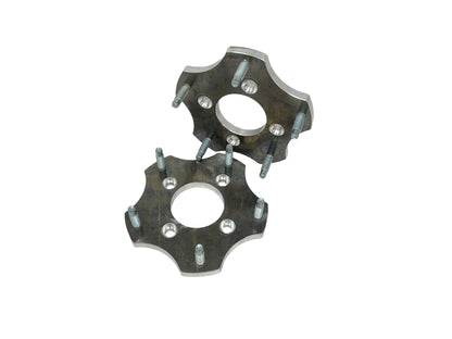 Wheel Adapter 4x130mm drum to 5x205mm Wheel Billet 6061-T6 5/8 Aluminum Pair