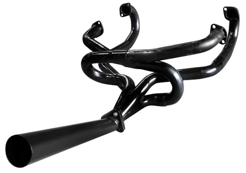 Empi 1-5/8 Inch Black Competition Merged Exhaust Header for Beetle - 0036990