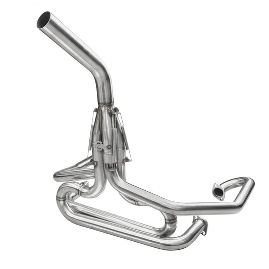 Bugpack Stainless 1-1/2 Inch Competition Exhaust w/Straight Stinger - B2-0501-0