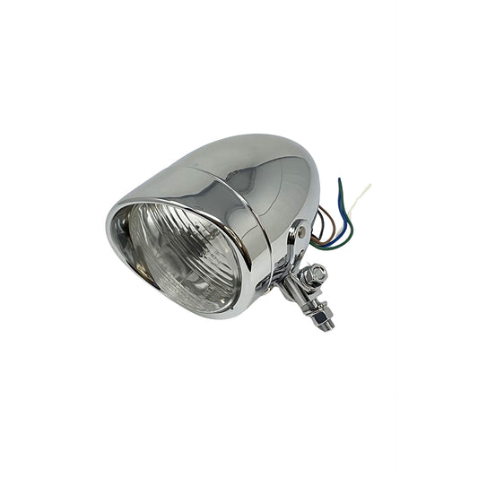 Latest Rage Chrome 4 Inch Headlight 60/55 Watt H4 Halogen - Each 941322