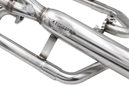 Empi 1-3/8 Inch Stainless Dual Buggy Exhaust without Heater Box - 00-3372-0