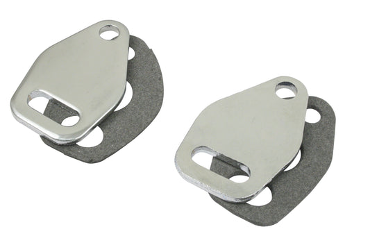 Empi Chrome Heat Riser Block Off with Gaskets for VW Type 1 - Pair - 17-2824