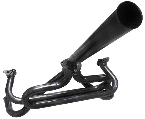 BLK STINGER EXHAUST W/HTR