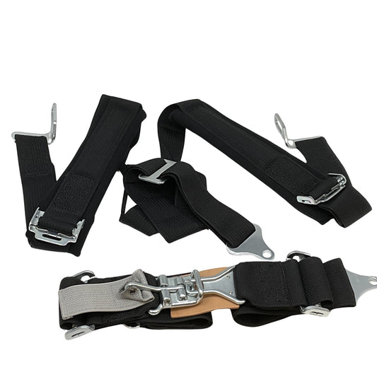 Latest Rage Black 3-Point Seat Belt with Quick Release DLX323PBK
