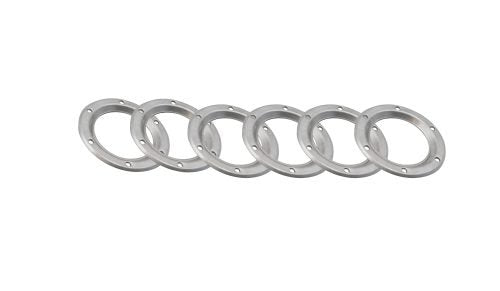Empi 4 Inch Stainless Steel Exhaust Muffler Discs - 6 Pack - 3739