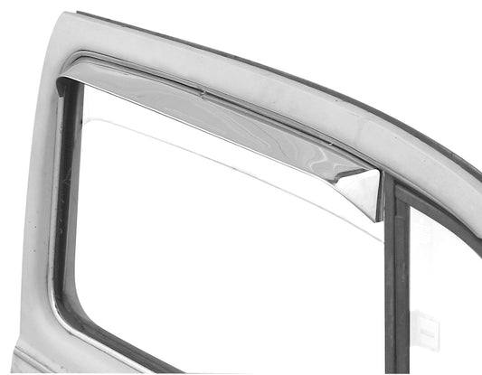 Empi Stainless Steel Vent Shades for 65-77 Type 1 Beetle - Pair - 9740