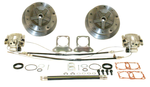Empi 5x205 Wide Rear Disc Brake Kit with E-Brake for 68-72 IRS - 22-2927