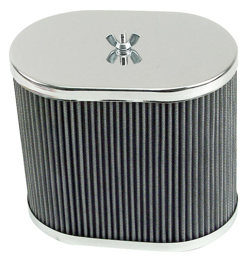 Empi Oval Air Cleaner 7 x 4-1/2 x 6 Inch Tall for IDF HPMX - Each - 43-6010-0