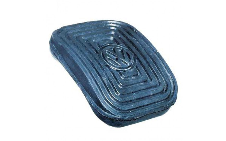 Brake and Clutch Pedal Pad with Logo for 1946-79 Beetle Ghia - Pair 311721173A