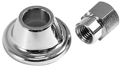 Empi Chrome Alternator/Generator Pulley Nut and Spacer for VW Type 1 - 9119