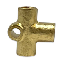 Load image into Gallery viewer, M10-1.0 Brass Brake Line Tee OE Style Rear Left - 803611755
