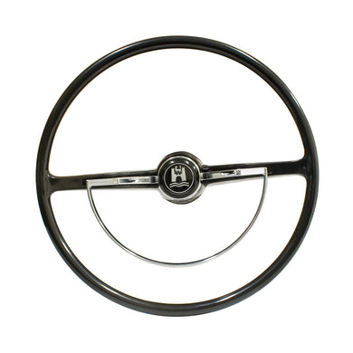 Empi Black Steering Wheel Kit 15-3/4in for 1962-71 Beetle - 79-4005-0