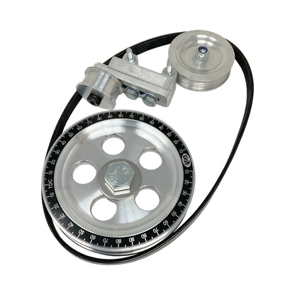 Scat Billet Serpentine Degree Pulley Kit for VW Type 1 - 80316