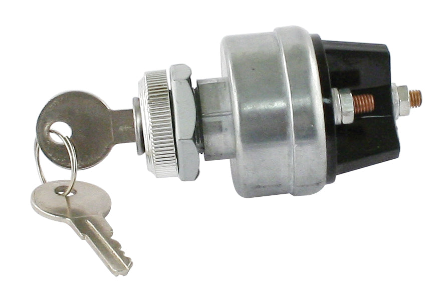 Universal Keyed Ignition Switch for 6 Volt and 12 Volt Systems - 9306