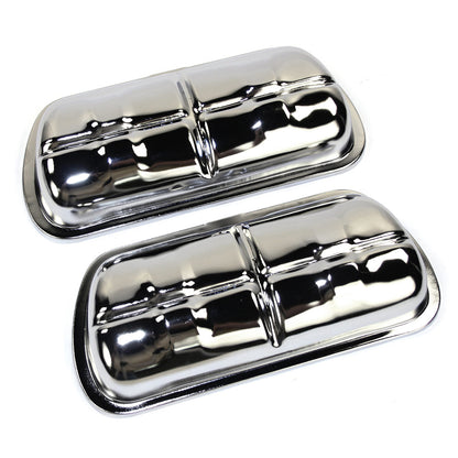 Empi Chrome Clip On Valve Covers for 1961-79 VW Beetle Ghia 00-8905-0