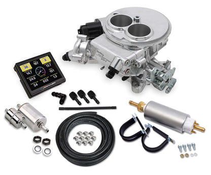 Holley Sniper EFI 2300 Self-Tuning Master Kit - Shiny Finish - 550-849K