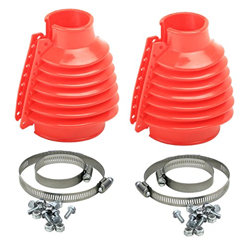Empi Deluxe Red Split Swing Axle Boot Kit for VW Type 1 - Pair - 9981