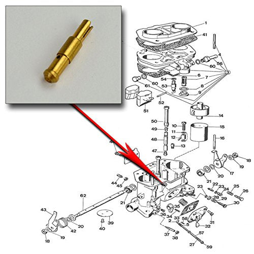 Empi 57 Idle Jet for 40/44/48 IDF HPMX - Each - 43-5515