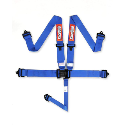RaceQuip Latch and Link 5 Point SFI Safety Harness Blue 711021RQP