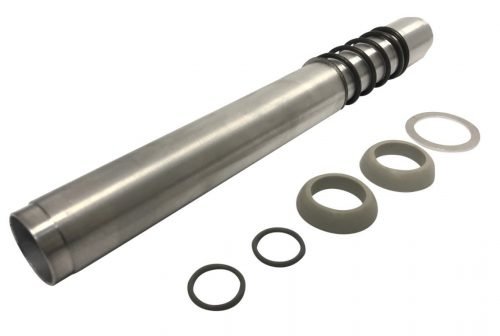 JayCee Leak Proof Pushrod Tubes - Single Silver Each - JC91100