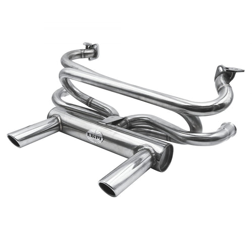 Empi Stainless 1-3/8 Inch 2 Tip Exhaust System for VW Type 1 - 00-3761-0