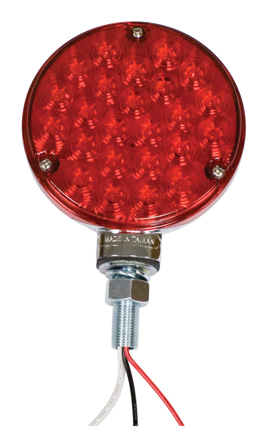 Empi 4 Inch 12v LED Tail Lights 3 Wire Dual Filament - Pair - 16-9552