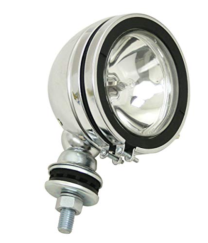 Empi 6 Inch Chrome Off Road Light with 100 Watt Bulb - 9310