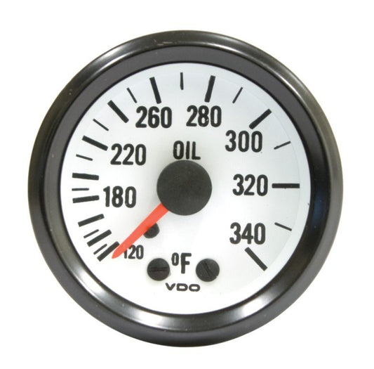 VDO 2-1/16in Oil Temperature Gauge 120-340 Degree - V180208