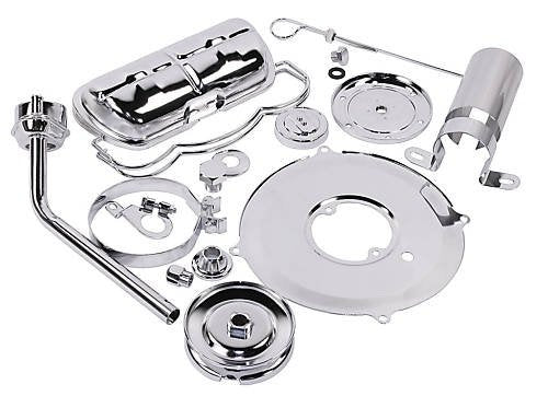 Empi Complete Chrome Engine Dress Up Kit for VW Type 1  - 8742