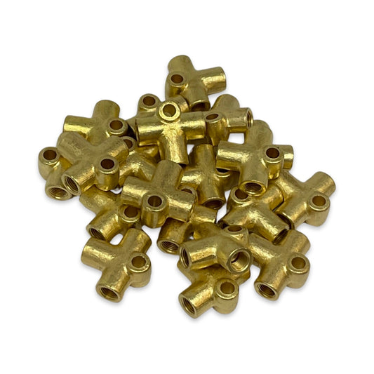 10 Pack REAR BRAKE LINE CONNECTOR T-FITTING VW T1 BUG SUPER BEETLE T2 BUS T3 KG