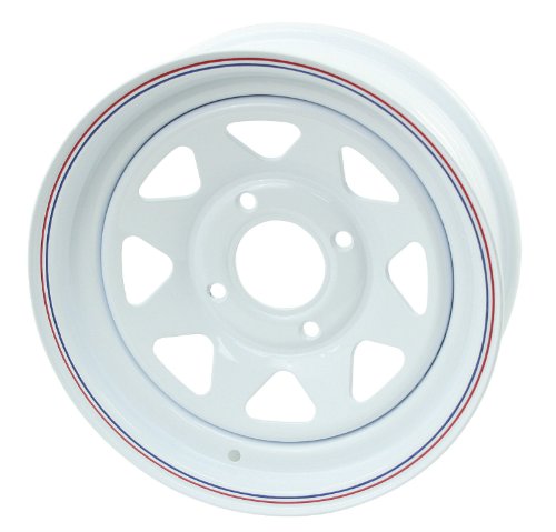 White Bucket Rims *WHITE SPOKE 4 LUG, 8 WIDE – DuneBuggyWarehouse.com